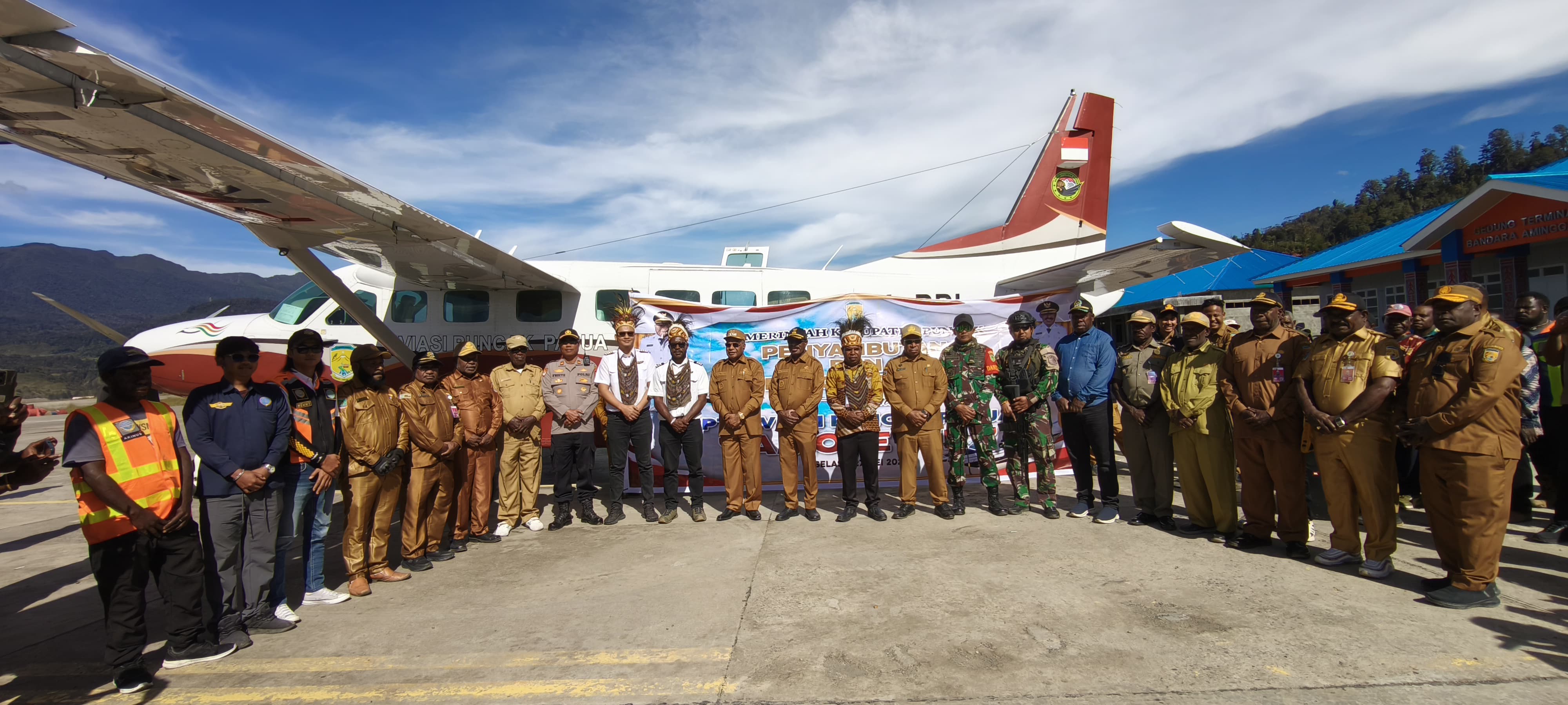 Amole Air Kembali Melangit Buka Harapan Baru Bagi Masyarakat Puncak di Era Bupati Elvis Tabuni